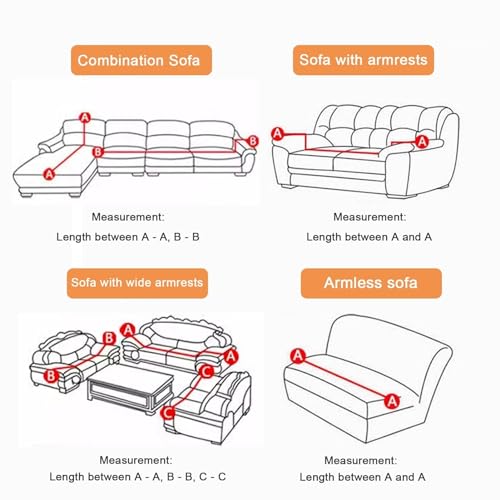 Stretch Velvet Sofa Cover – 1-Seater (90–140 cm) – White
