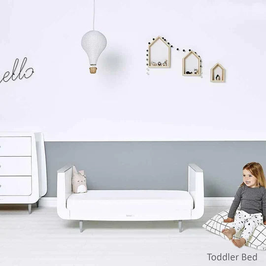 SnuzKot Skandi Cot Bed - Grey