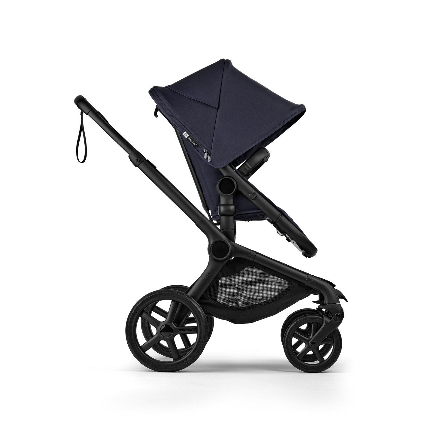 Bugaboo Fox 5 Renew Complete & Free Bugaboo Giraffe Baby Rocker - Black/Deep Indigo