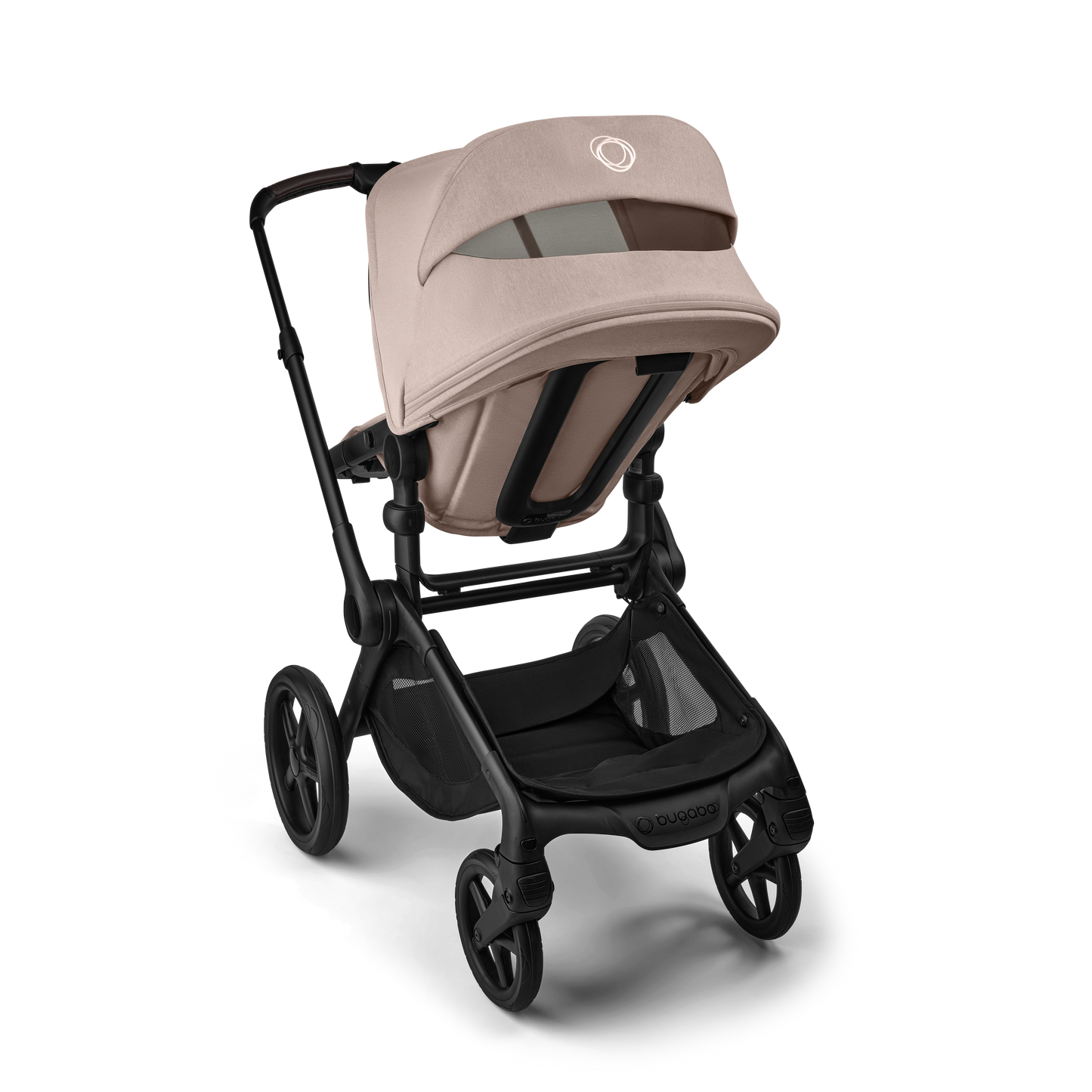 Bugaboo Fox 5 Renew Complete & Free Bugaboo Giraffe Baby Rocker - Black/Desert Taupe Melange