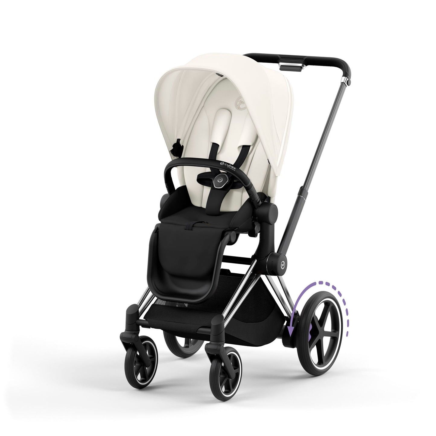 Cybex ePriam Pushchair - Off White