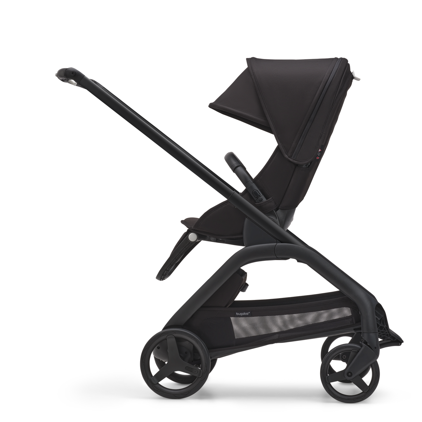 Bugaboo Dragonfly Complete Bundle & Free Bugaboo Giraffe Baby Rocker - Black/Midnight Black