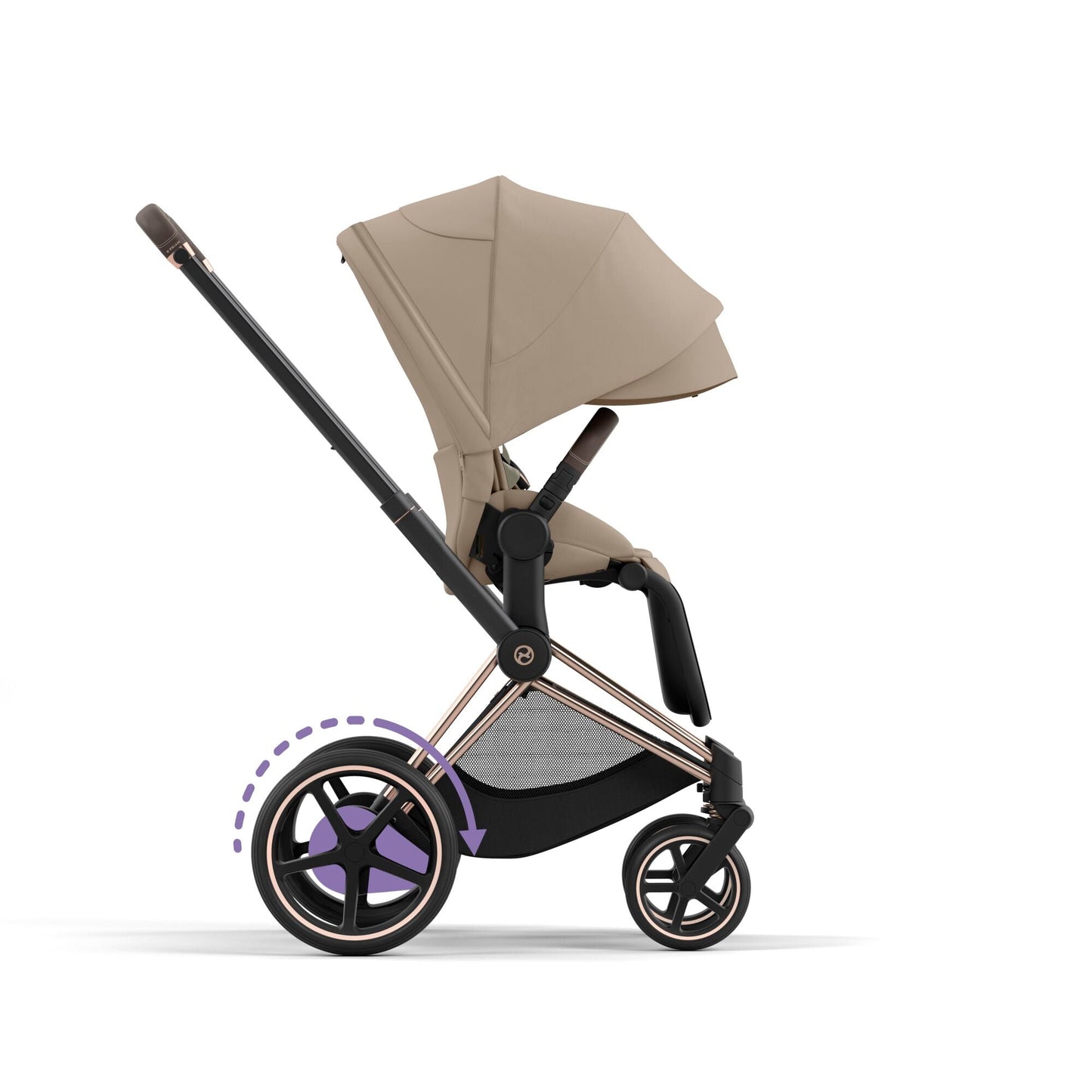 Cybex e-Priam Bundle - Cozy Beige