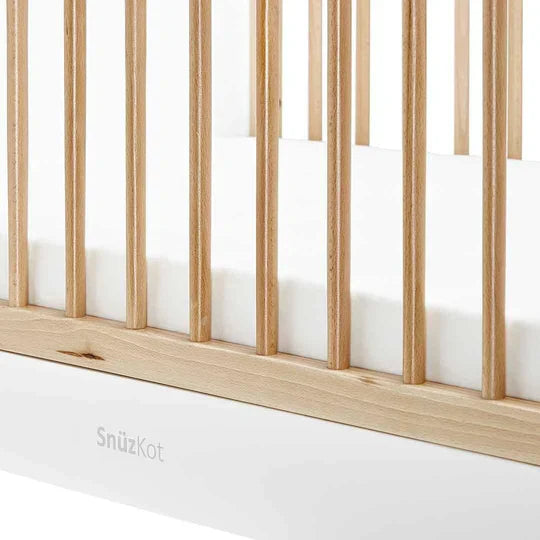 SnuzKot Skandi Cot Bed - Natural