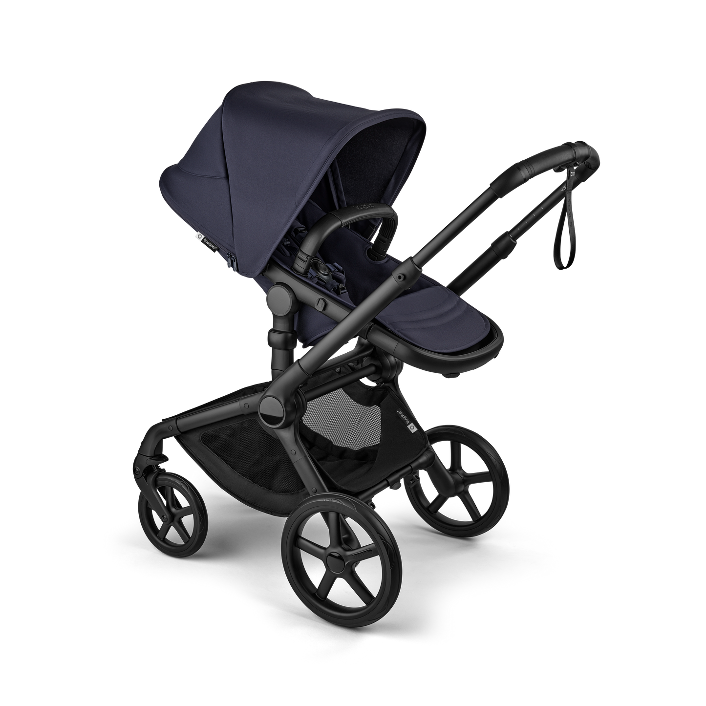 Bugaboo Fox 5 Renew Complete & Free Bugaboo Giraffe Baby Rocker - Black/Deep Indigo