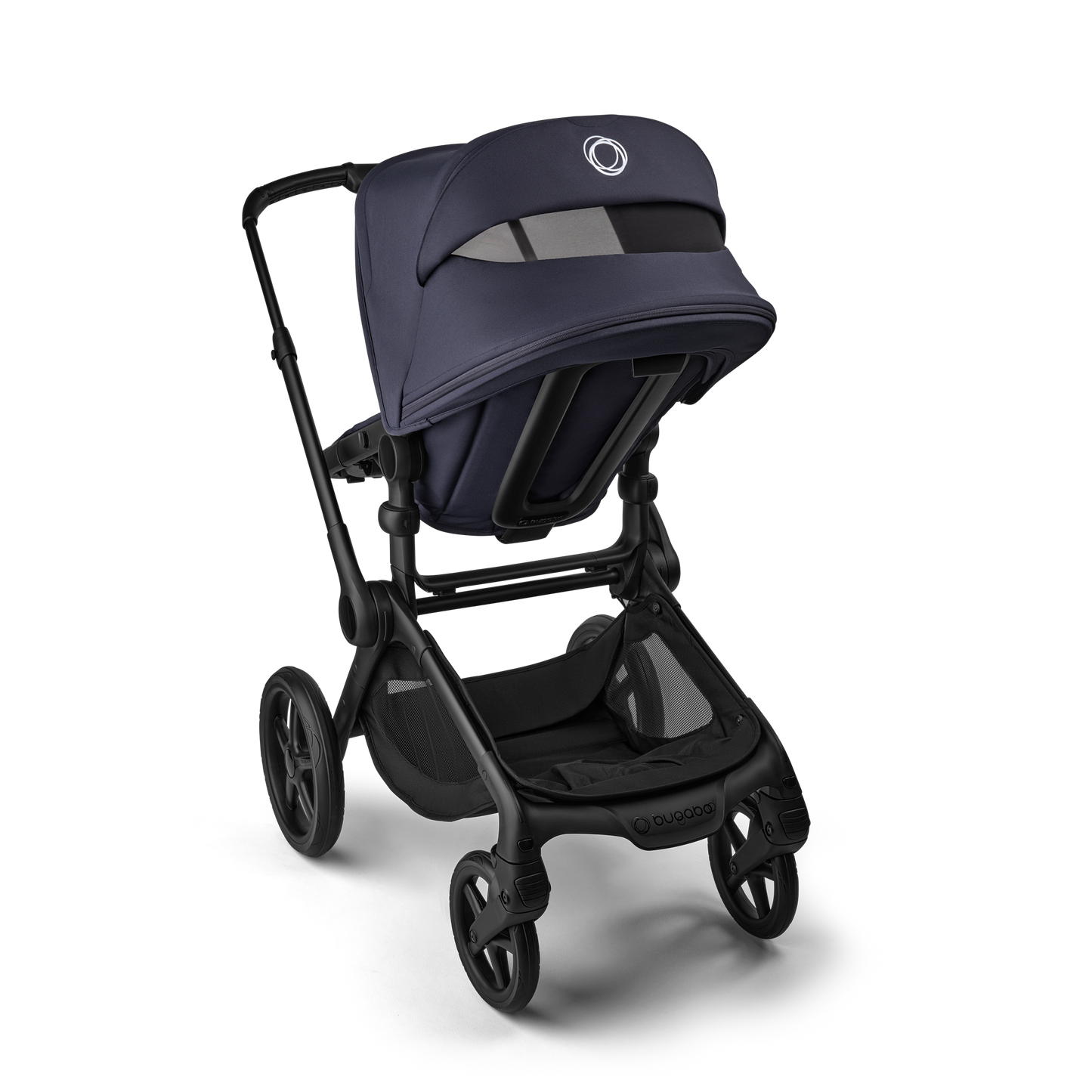Bugaboo Fox 5 Renew Complete & Free Bugaboo Giraffe Baby Rocker - Black/Deep Indigo